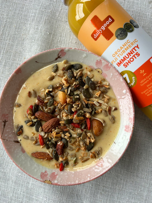 Golden Latte Smoothie Bowl